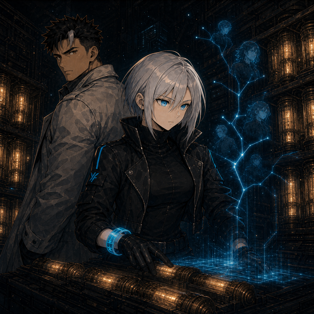漫画『ЭХО』のカバーアート